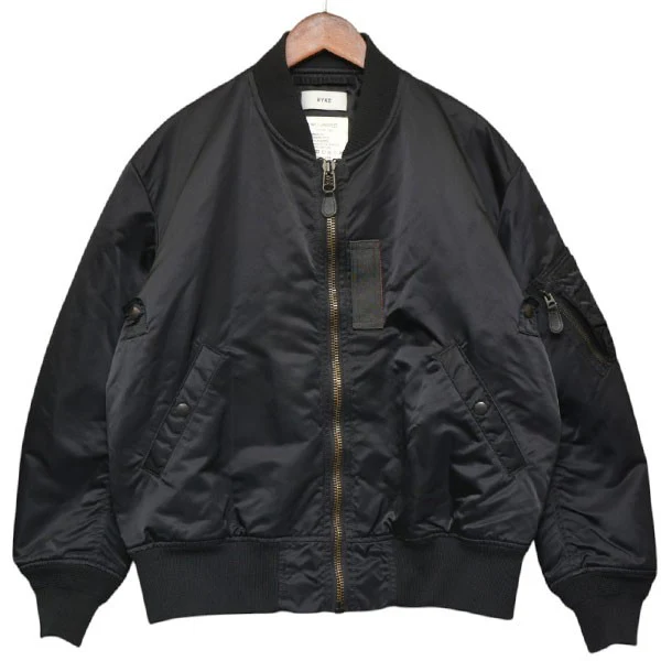 2017AW MA-1 TYPE JACKET BIG FIT オーバーサイズフライトジャケット ミリタリーブルゾン 17124