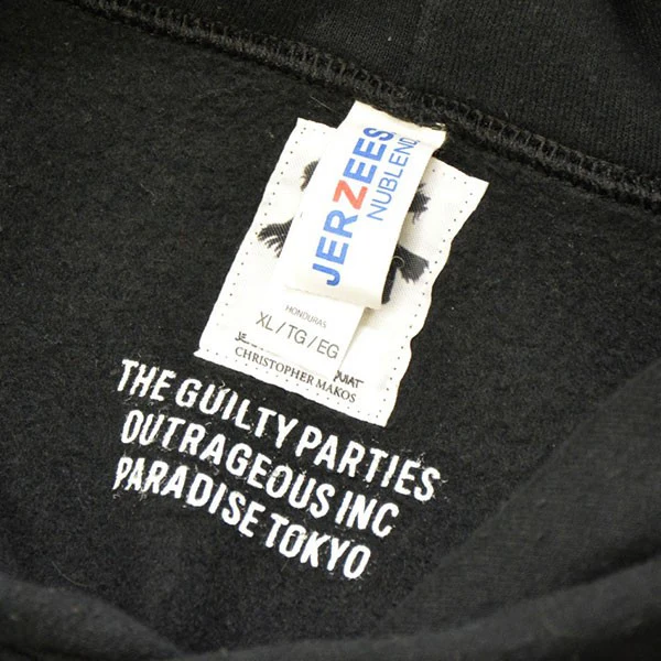 PULLOVER HOODED SWEAT SHIRT　バスキアプリントパーカー　スウェット　BASQUIAT-WM-SS06 - Image 6