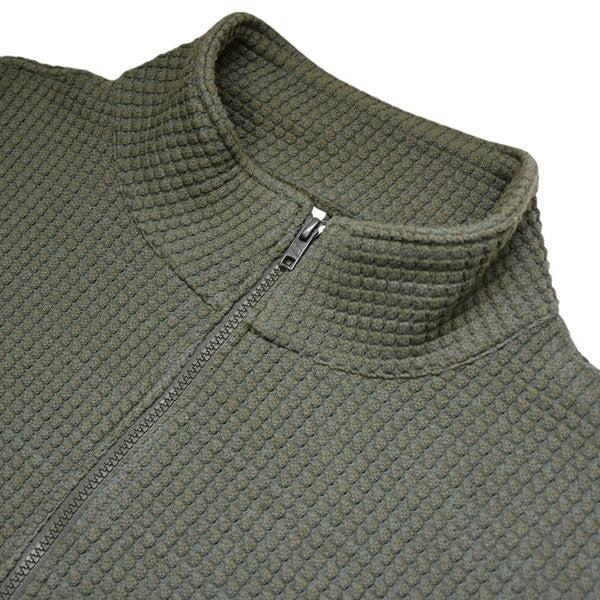 2024AW　BIG WAFFLE HALF ZIP SWEATSHIRT LS　ハーフジップワッフルスウェットシャツ　サーマルプルオーバー　RAD-24AW-CUT005 - Image 3
