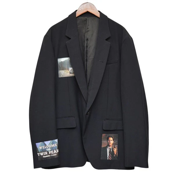 2024AW Twin Peaks Patch Jacket テーラードジャケット UC2D4101-1
