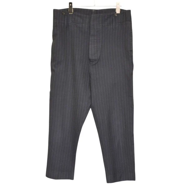 2018AW ウールストライプスラックス スラックスパンツ HMP206-UM84