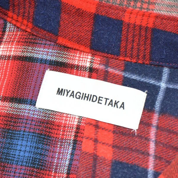 Reworked Check Shirts　リメイクパッチワークチェックシャツ　ネルシャツ - Image 7