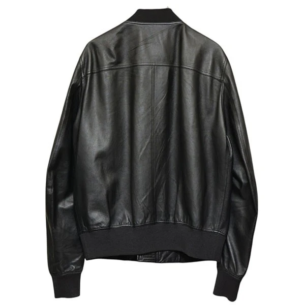 2023SS　レザーボンバージャケット　ラムレザーブルゾン　RU01C4786-LLP - Image 2