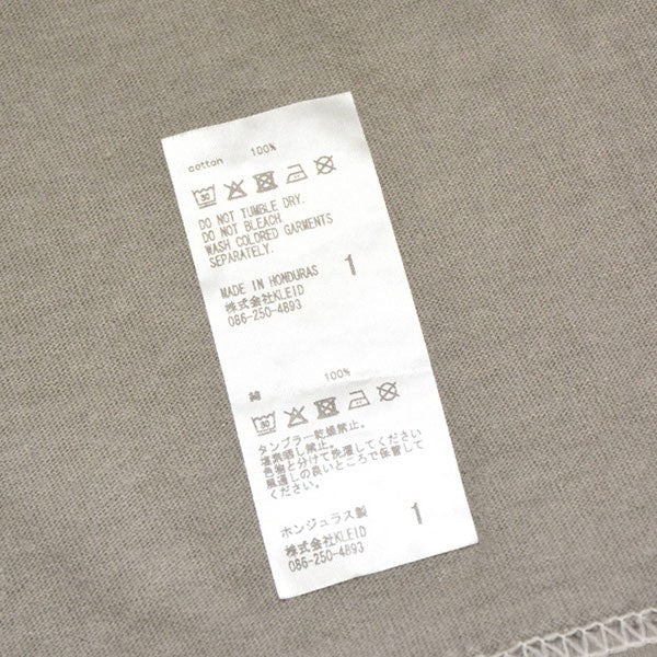 2025AW MASSAGE LS T-SHIRT メッセージプリントロングスリーブTシャツ - Image 6