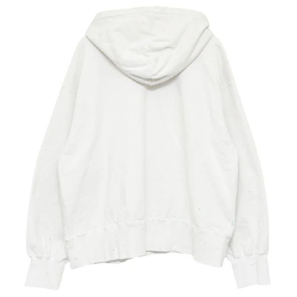 2025SS DYED DAMAGE HOODDIE ペンキ加工後付けパーカー プルオーバースウェットパーカー ANC-CT91 - Image 2
