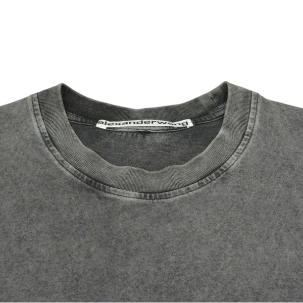 ハイツイストジャージーアシッドウォッシュ　長袖Tシャツ - Image 3