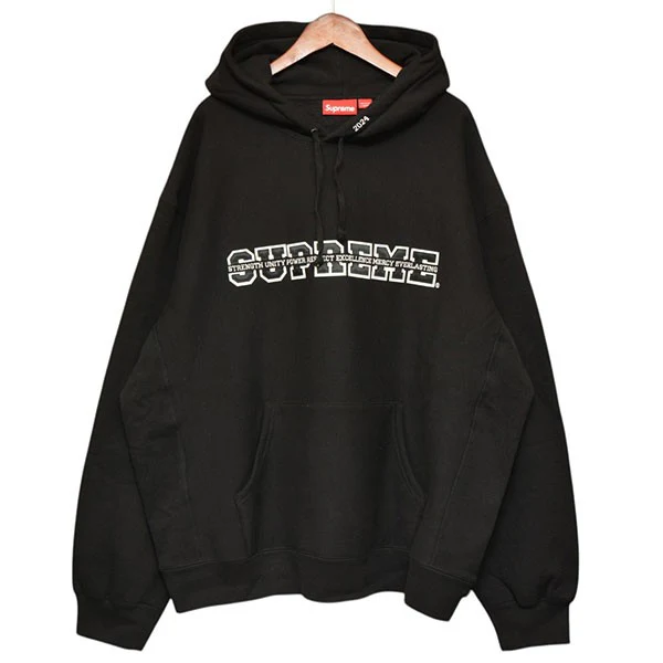 2024AW Collegiate Acronym Hooded Sweatshirt プルオーバースウェットパーカー