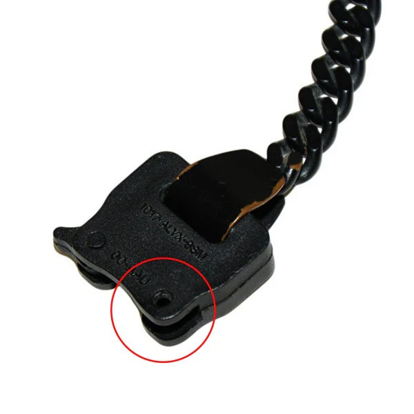 バックルチェーンリンクブレスレット - Image 5