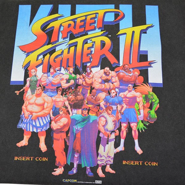 Super Street Fighter Tee　ストリートファイターTシャツ　クルーネックプリントTシャツ　25-073-060-0109-4-0 - Image 4