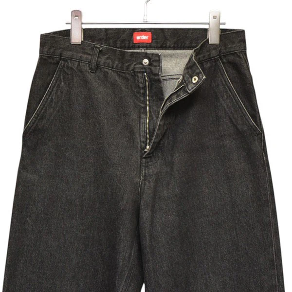 order loose denim pants one wash　ルーズデニムパンツ　order-001-2 - Image 3