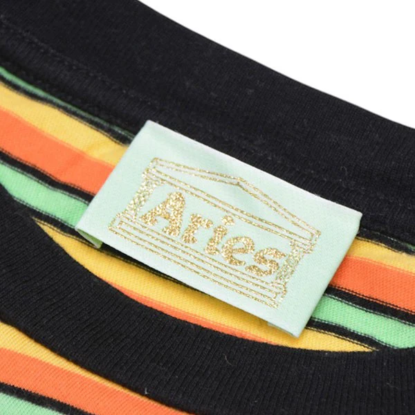 Striped Pocket LS Tee　マルチボーダーロングスリーブTシャツ - Image 6