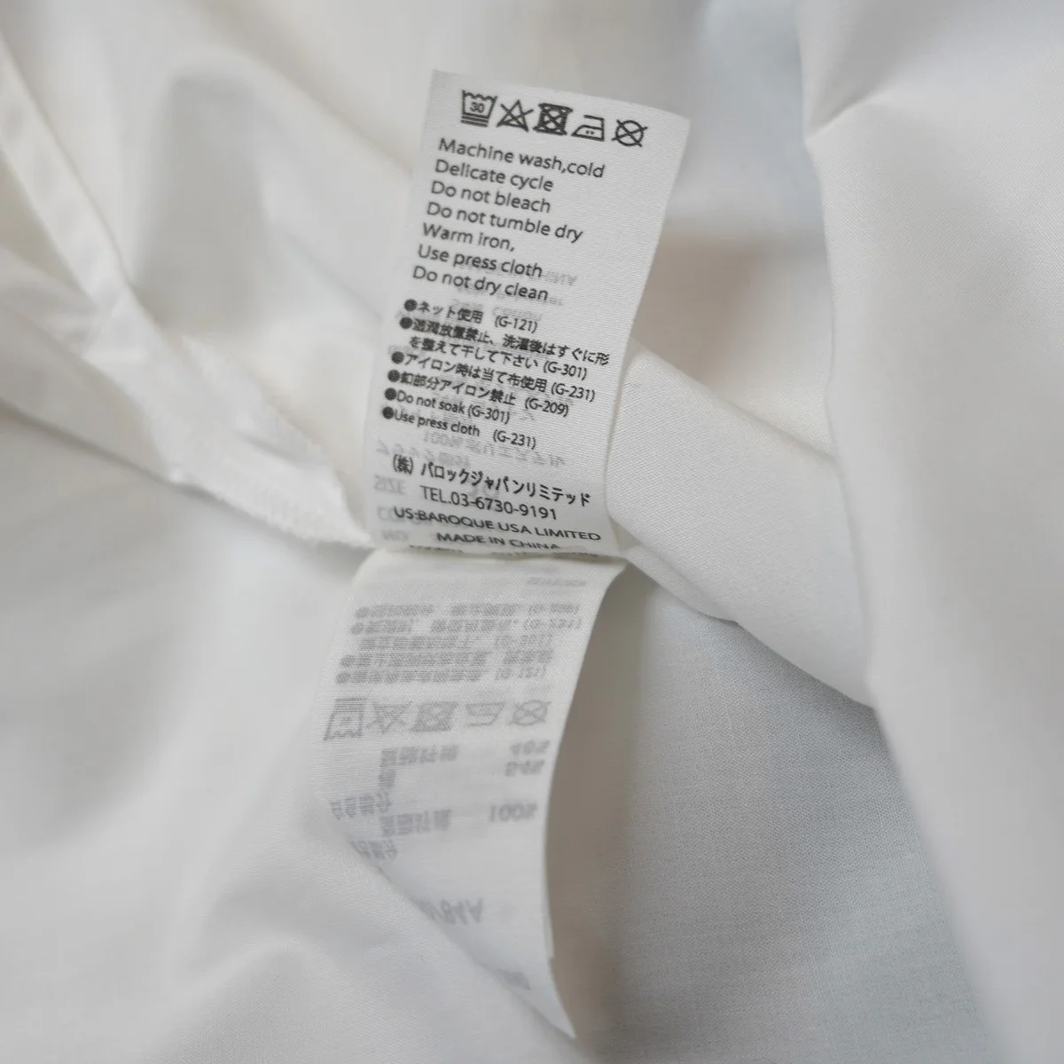 24SS VEST-LAYERED TOPSベストレイヤード 裾 アシンメトリー 半袖ブラウス シャツ - Image 5