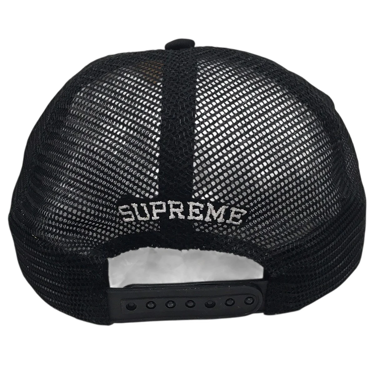 22AW Pin Up Mesh Back 5-Panelピンナップ ガール ロゴ メッシュ スナップバック 5パネル キャップ 帽子 - Image 5