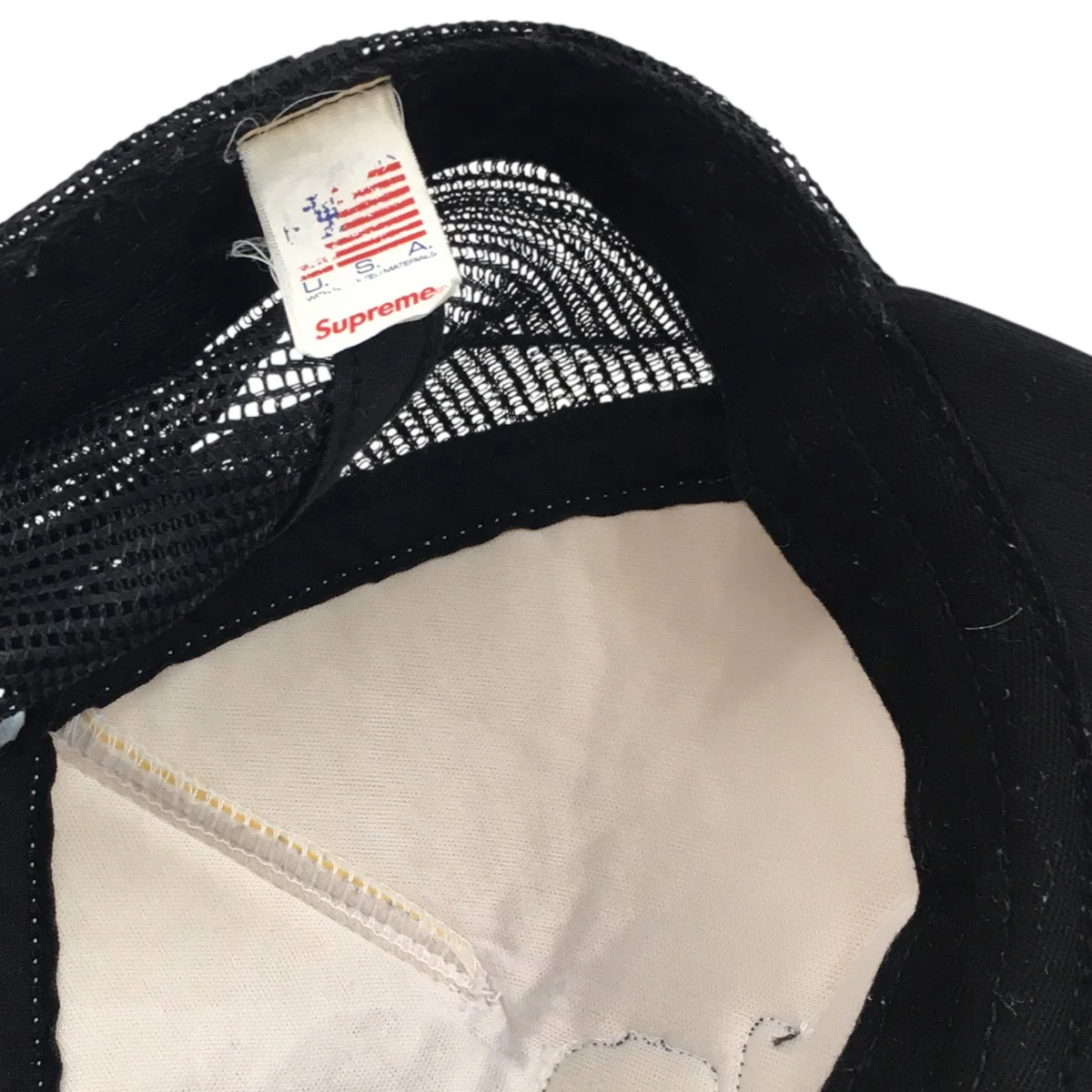 22AW Pin Up Mesh Back 5-Panelピンナップ ガール ロゴ メッシュ スナップバック 5パネル キャップ 帽子 - Image 7