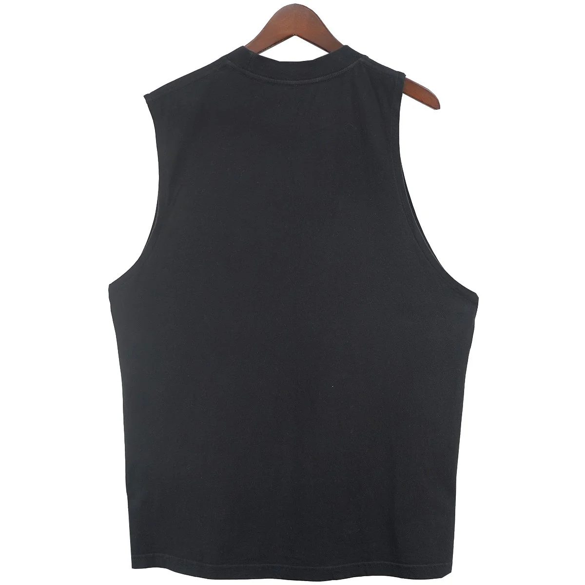 19SS Asymmetric Circle Logo Tank Topロゴ アシンメトリー ノースリーブ スリーブレス タンクトップ - Image 2