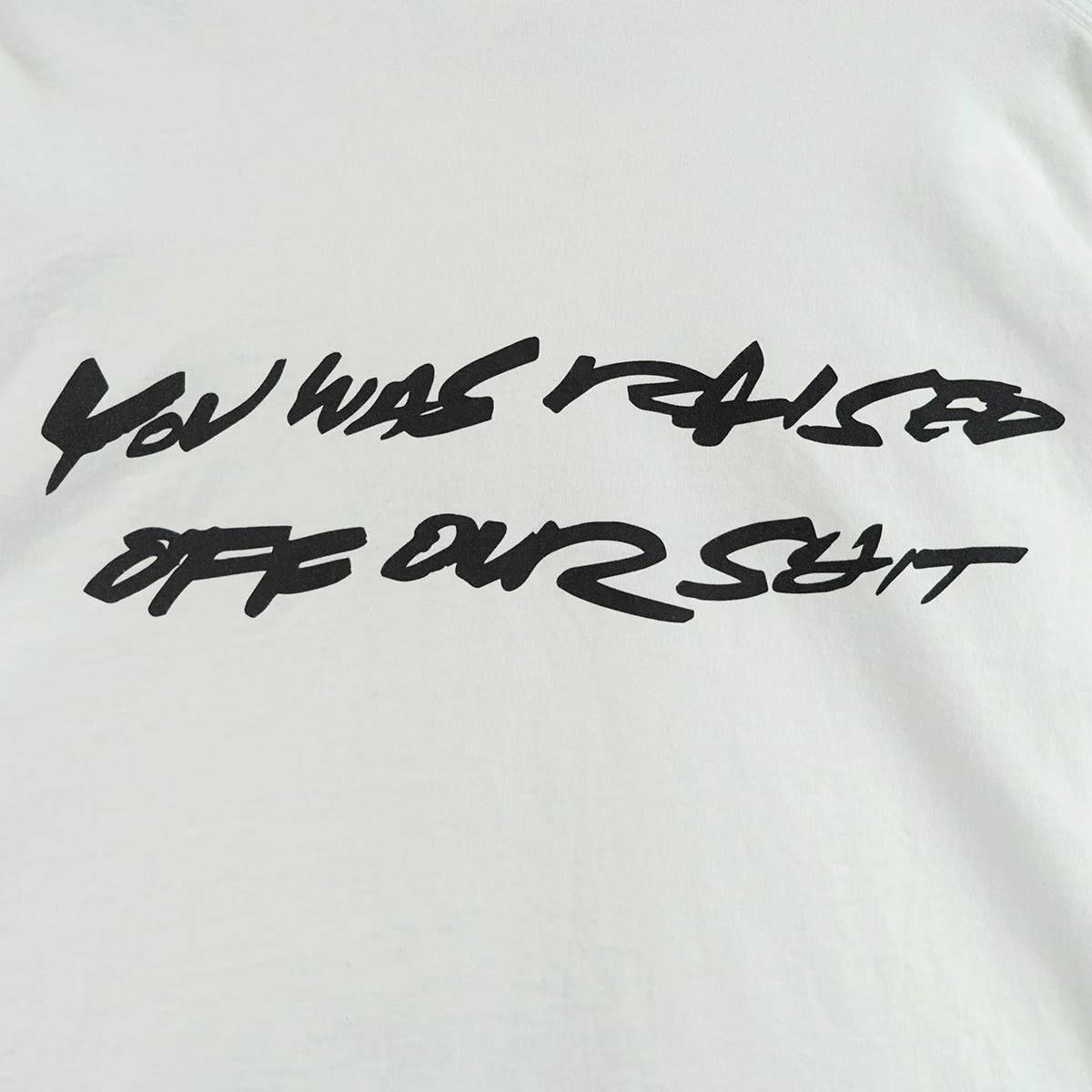 24SS Futura Box Logo Teeフューチュラ ボックスロゴ  バックプリント グラフィック Ｔシャツ - Image 4