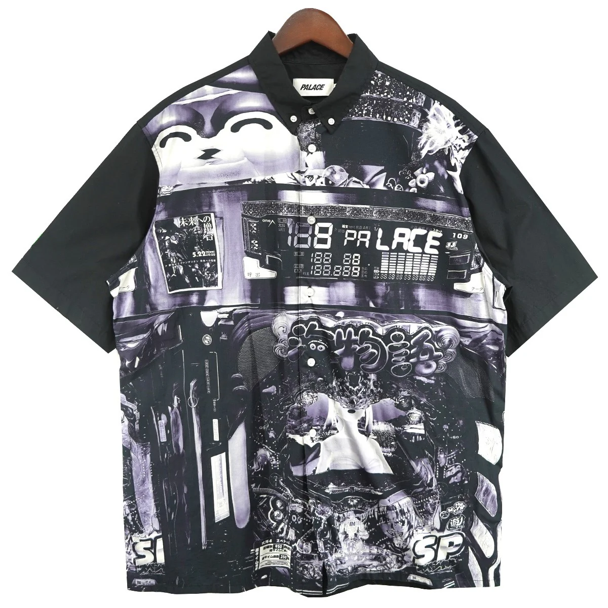 24SS Palace Pachinko Shirt海物語パチンコ グラフィック ロゴ 半袖シャツ