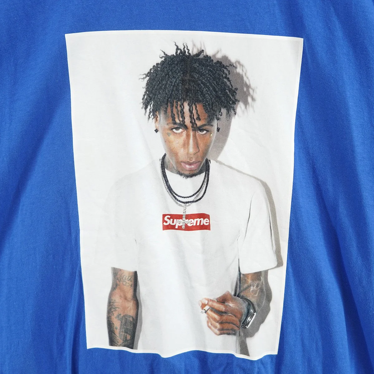23AW NBA Youngboy Teeヤングボーイ ロゴ フォト Tシャツ ラップ ラッパー フォトT - Image 2