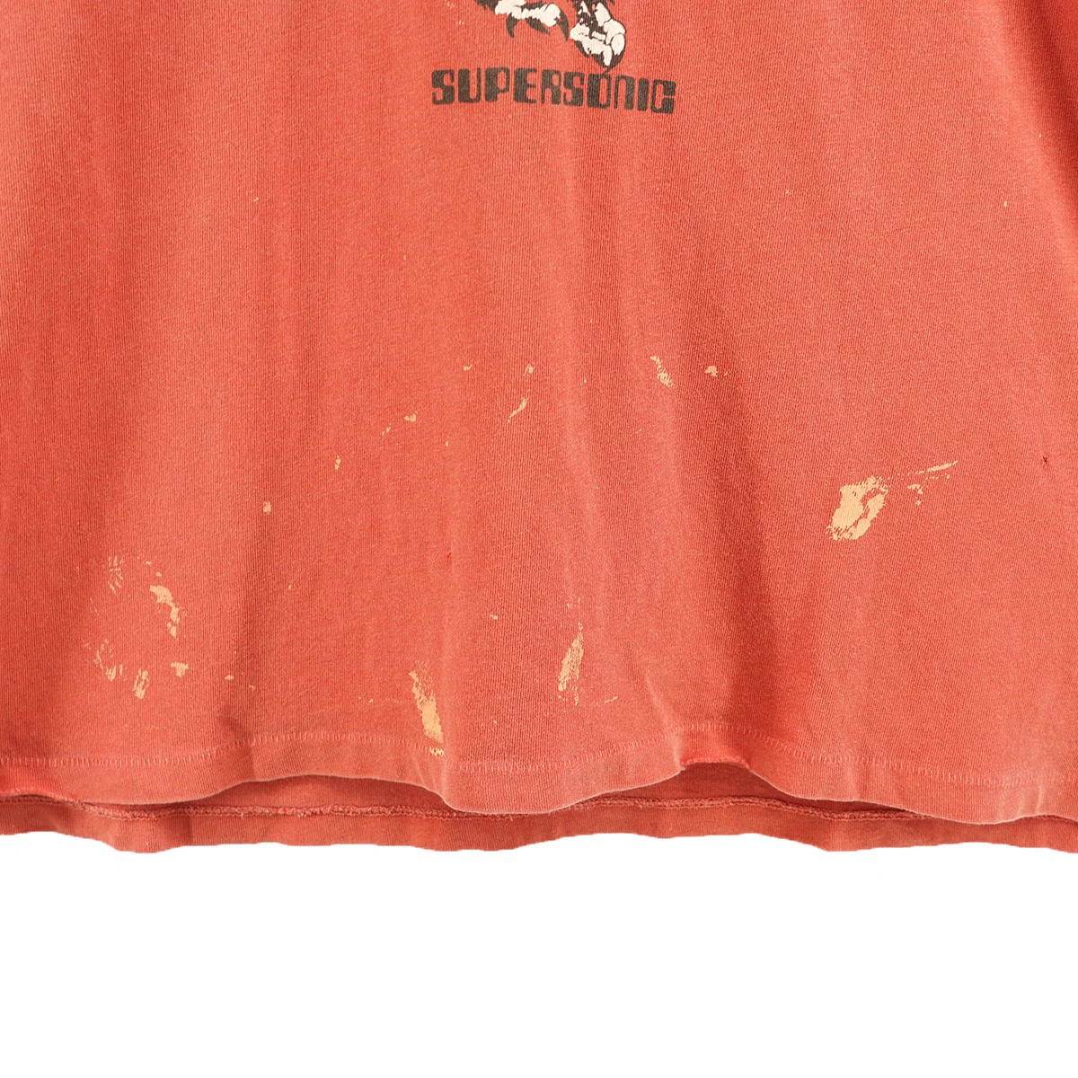 ROLLING STONES TOUR OF THE AMERICA ’75 W/SPLATTER ローリングストーンズジェット イーグル Vintage ヴィンテージ加工 バンT Tシャツ - Image 4