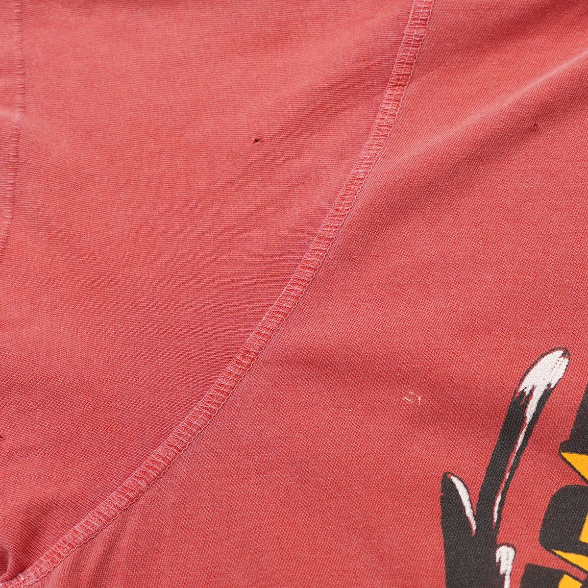 ROLLING STONES TOUR OF THE AMERICA ’75 W/SPLATTER ローリングストーンズジェット イーグル Vintage ヴィンテージ加工 バンT Tシャツ - Image 5