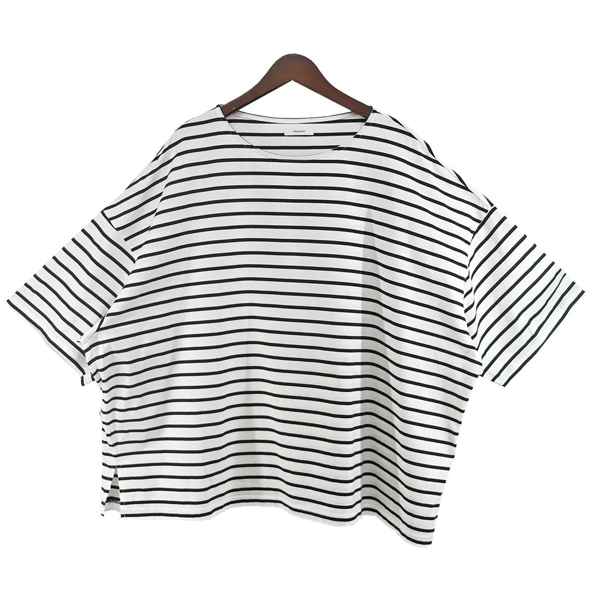5X T-SHIRT (SHORT SLEEVE / BORDER)オーバーサイズ ワイド ボーダー Tシャツ