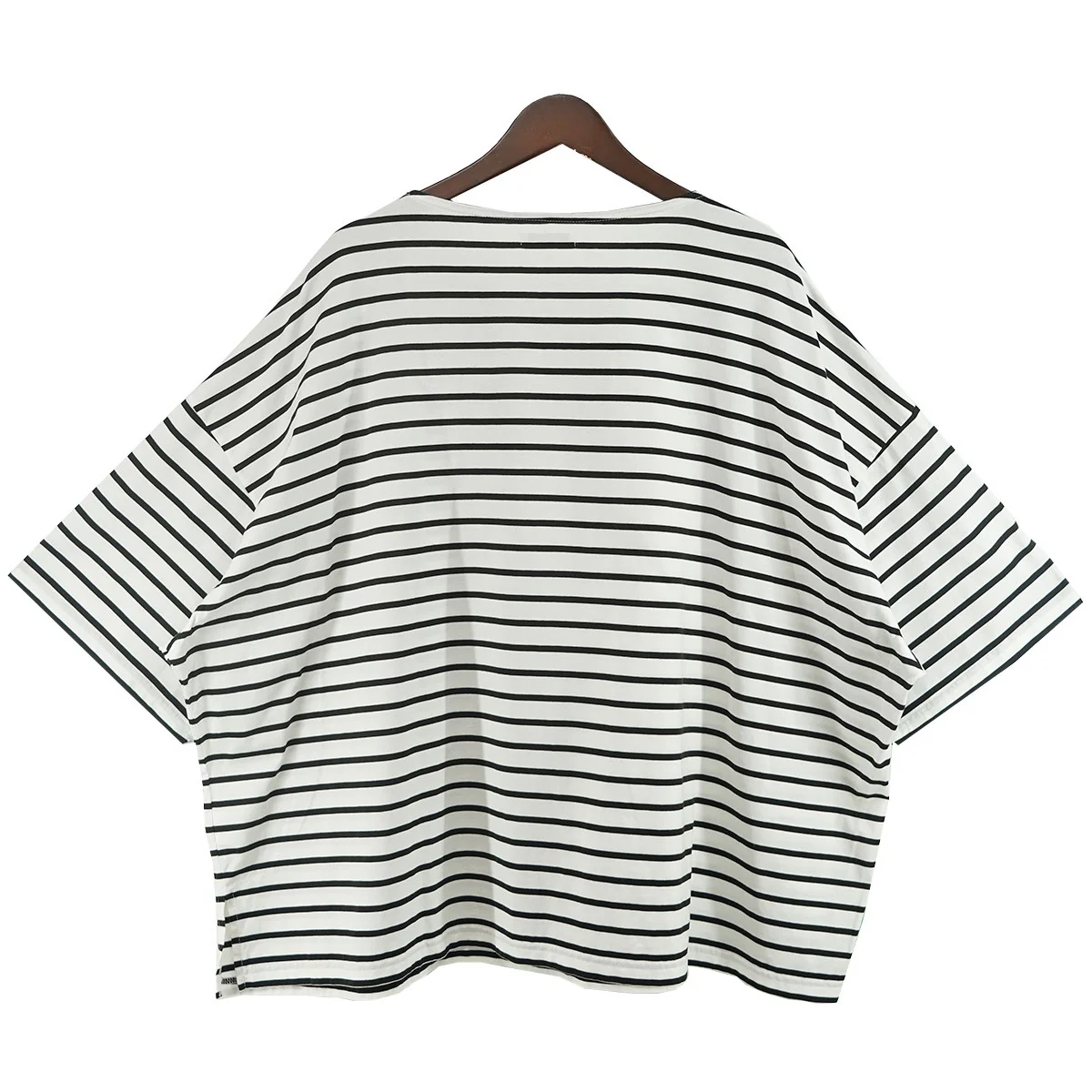 5X T-SHIRT (SHORT SLEEVE / BORDER)オーバーサイズ ワイド ボーダー Tシャツ - Image 2