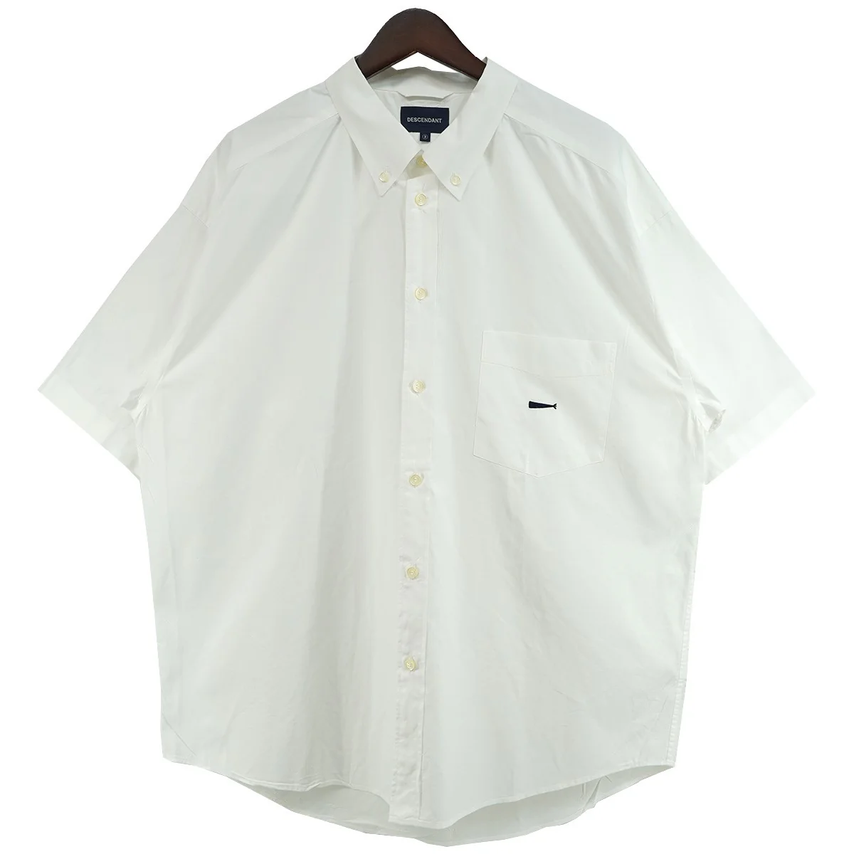 KENNEDY’S OXFORD SS SHIRT CACHALOTカシャロ 刺繍 ケネディーズ オックスフォード 半袖シャツ