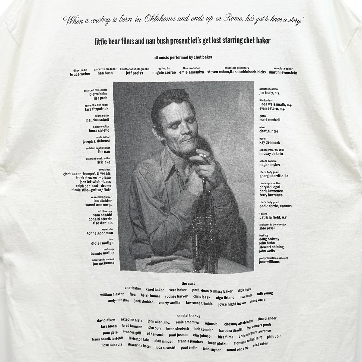 Let’s get Lost × weber] T shirt (Poster art 1映画 ムービー ポスター Tシャツ - Image 4