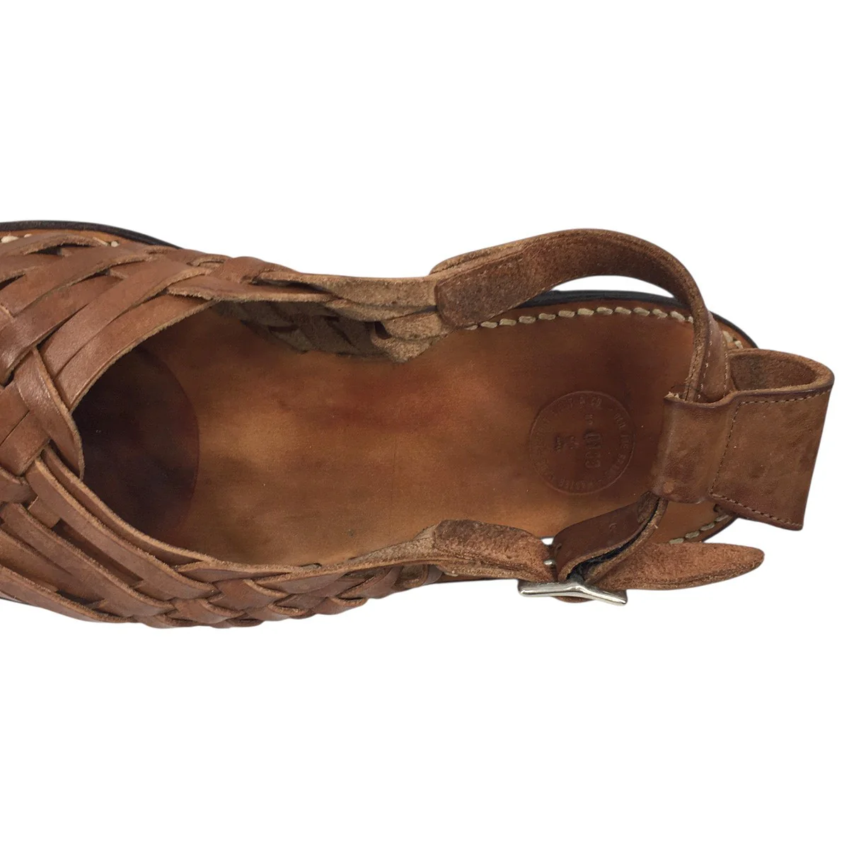 The Sculptor ITALIAN LEATHER HURACHE SANDALSワラチ サンダル - Image 5