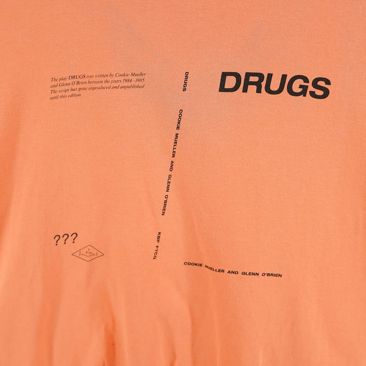 18AW Drugs Tee  ドラッグス 半袖Tシャツ - Image 2