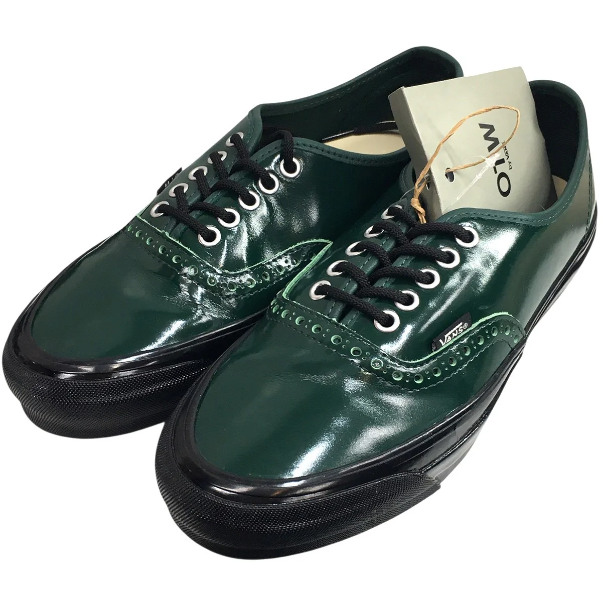 26SS OTW Authentic 44 Siped Vibramオーセンティック パテントレザー ブローグ シューズ スニーカー 靴 - Image 2