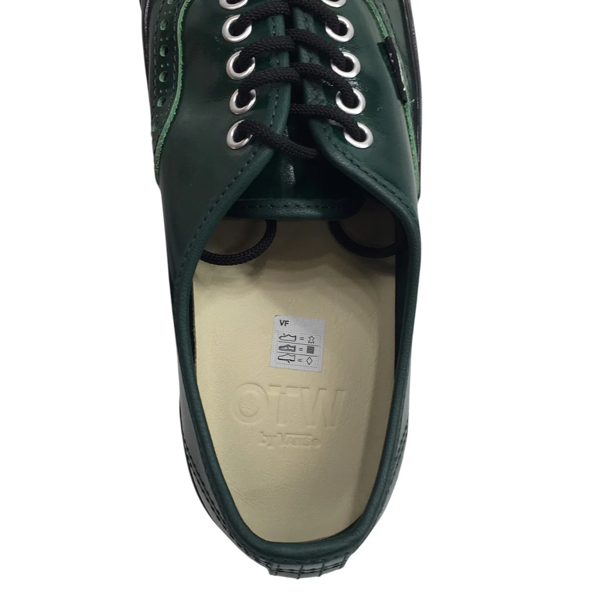 26SS OTW Authentic 44 Siped Vibramオーセンティック パテントレザー ブローグ シューズ スニーカー 靴 - Image 7