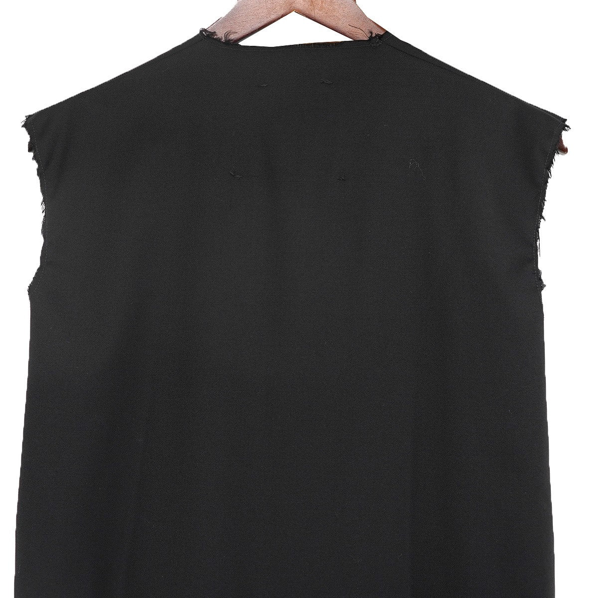 22AW × Loro Piana  Cut Off Processed Sleeveless One-piece DressVネック カットオフ スリット ワンピース ドレス - Image 4