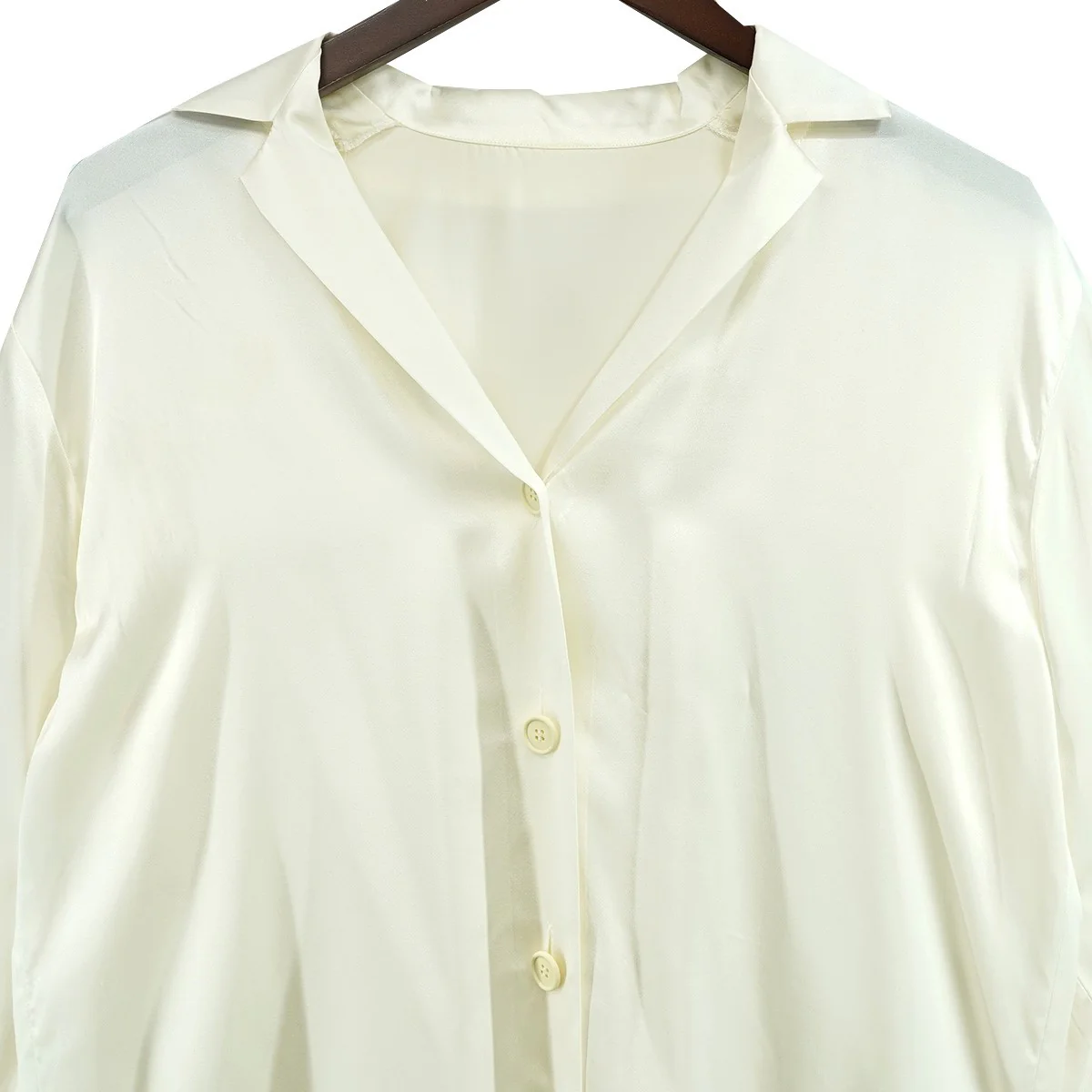 23SS Silk Open Collar Shirtシルク オープンカラー 開襟 シャツ - Image 3