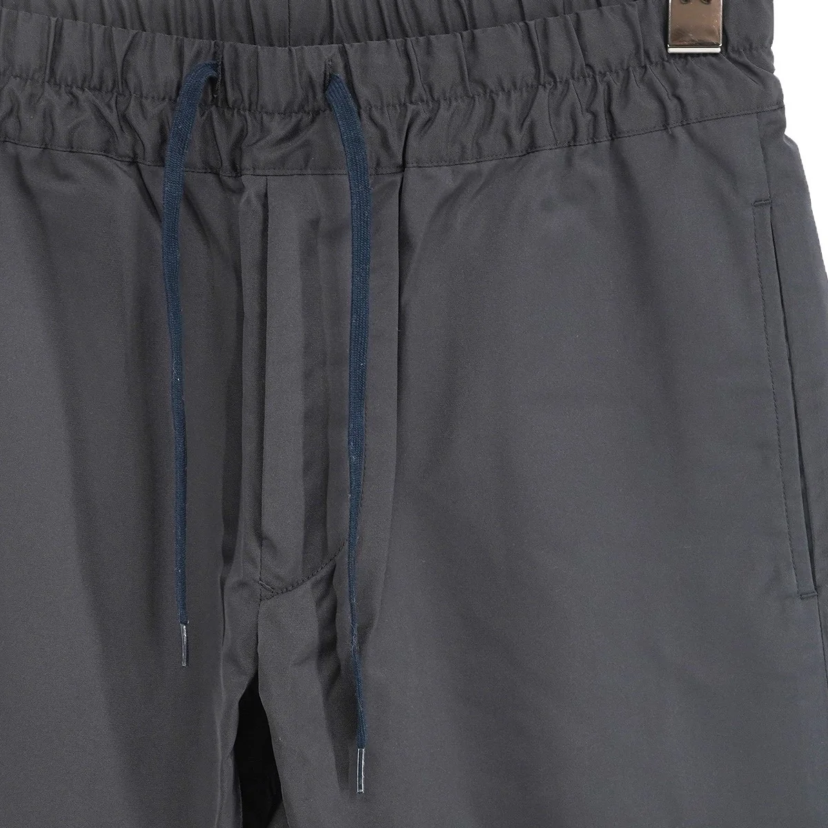 PE／SILK Tapered Trouser ポリエステルシルク テーパードトラウザーズシルク混 イージー パンツ - Image 2