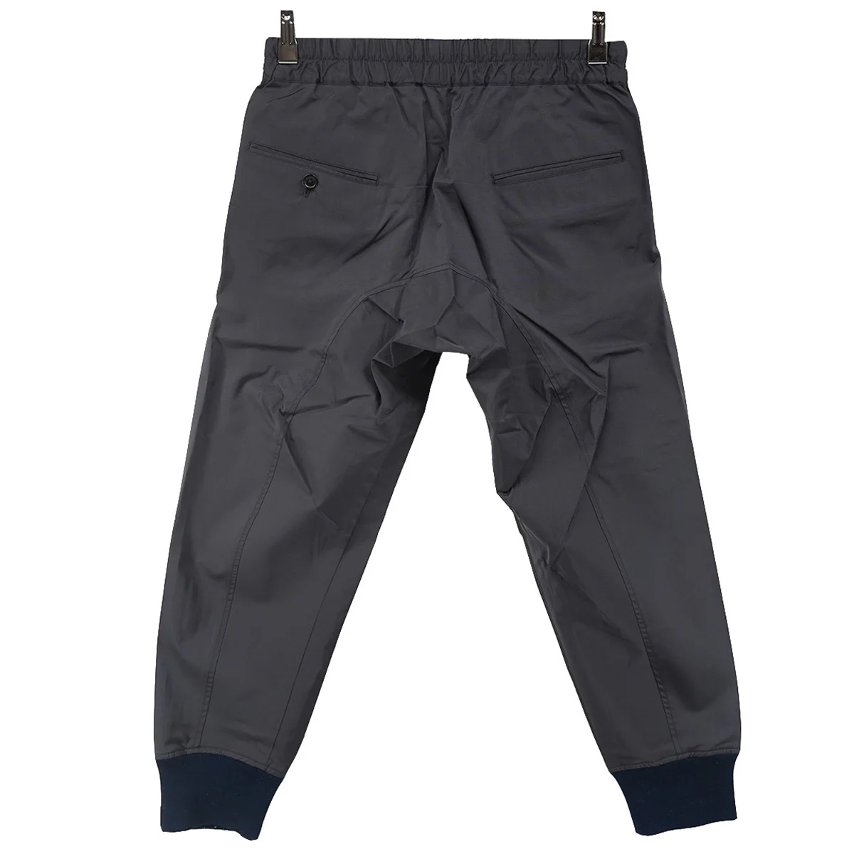 PE／SILK Tapered Trouser ポリエステルシルク テーパードトラウザーズシルク混 イージー パンツ - Image 4