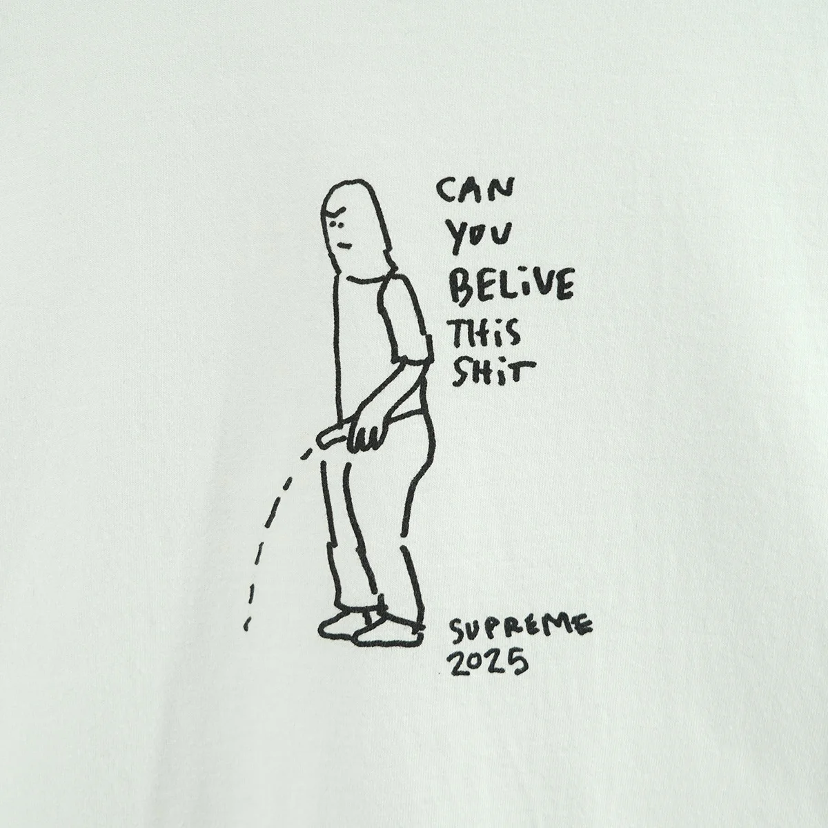 25SS Piss Tee Mark Gonzalesロゴ マークゴンザレス デザイン ピス Tシャツ - Image 2