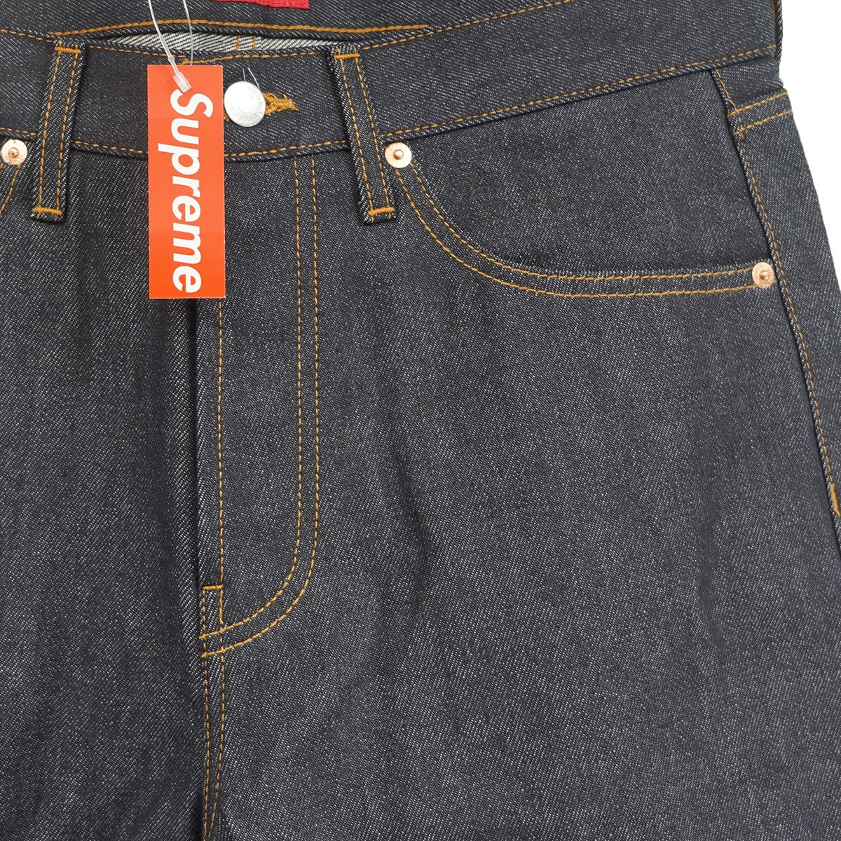 23SS Rigid Slim Jean リジッド スリム ジーンズ セルビッチ デニム パンツ - Image 2