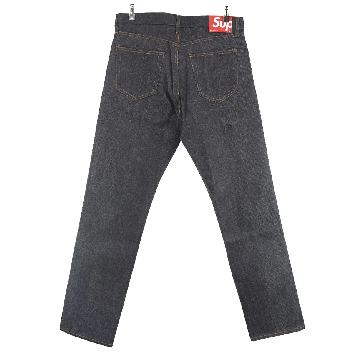 23SS Rigid Slim Jean リジッド スリム ジーンズ セルビッチ デニム パンツ - Image 3
