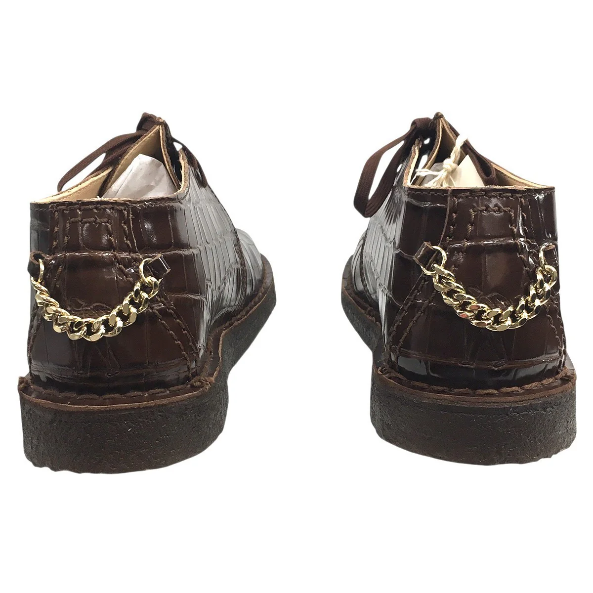 24AW Martine Rose × Clarks Desert Trekデザートトレック チェーン 型押し ブーツ シューズ 靴 - Image 4