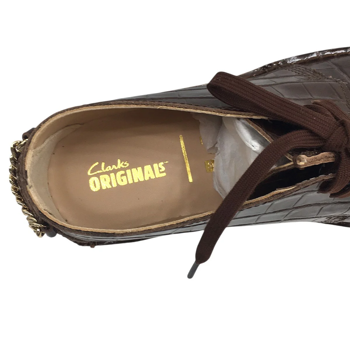 24AW Martine Rose × Clarks Desert Trekデザートトレック チェーン 型押し ブーツ シューズ 靴 - Image 6