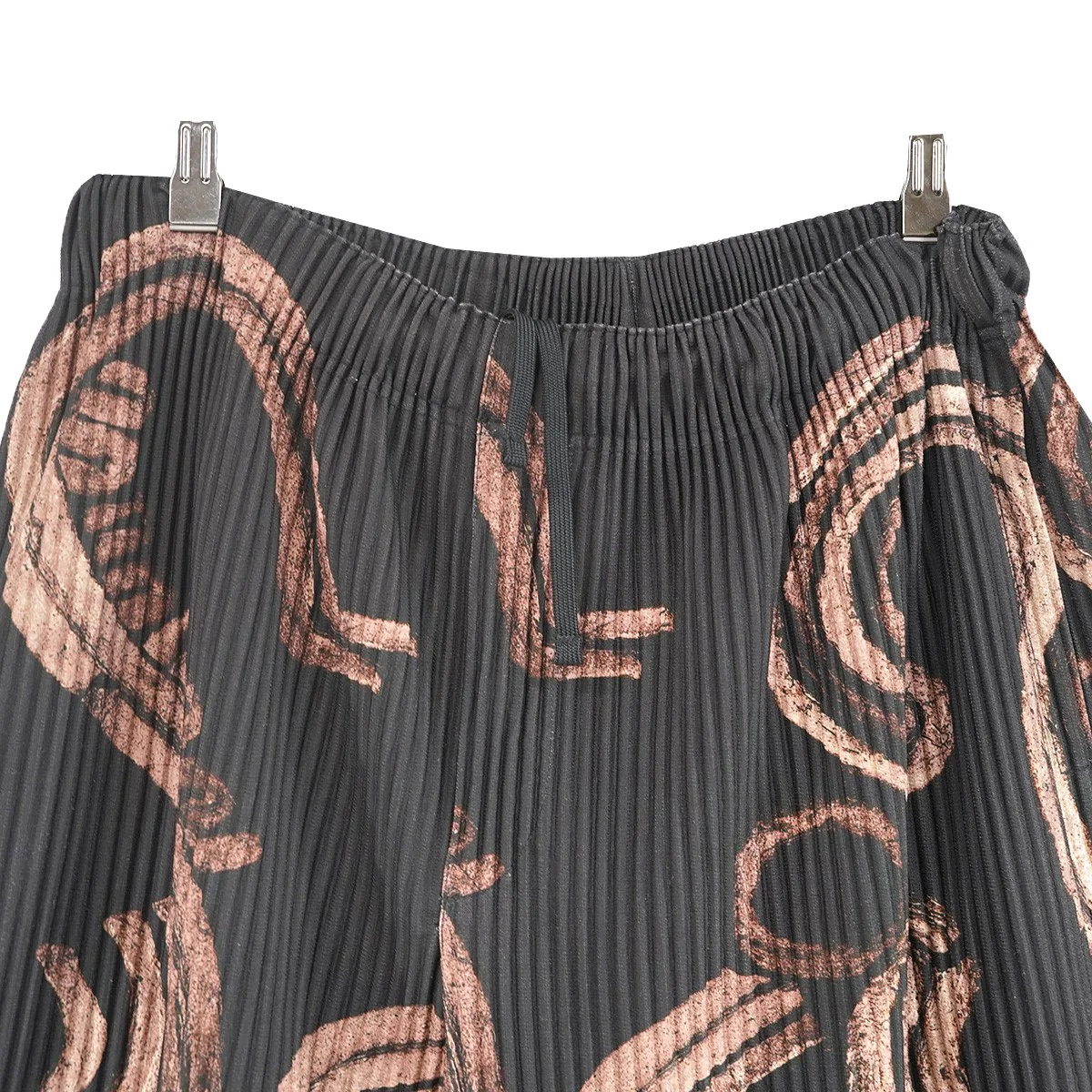 17AW SUIEN Pleated Wide Pants粋円 総柄 プリーツ ワイド イージーパンツ - Image 2