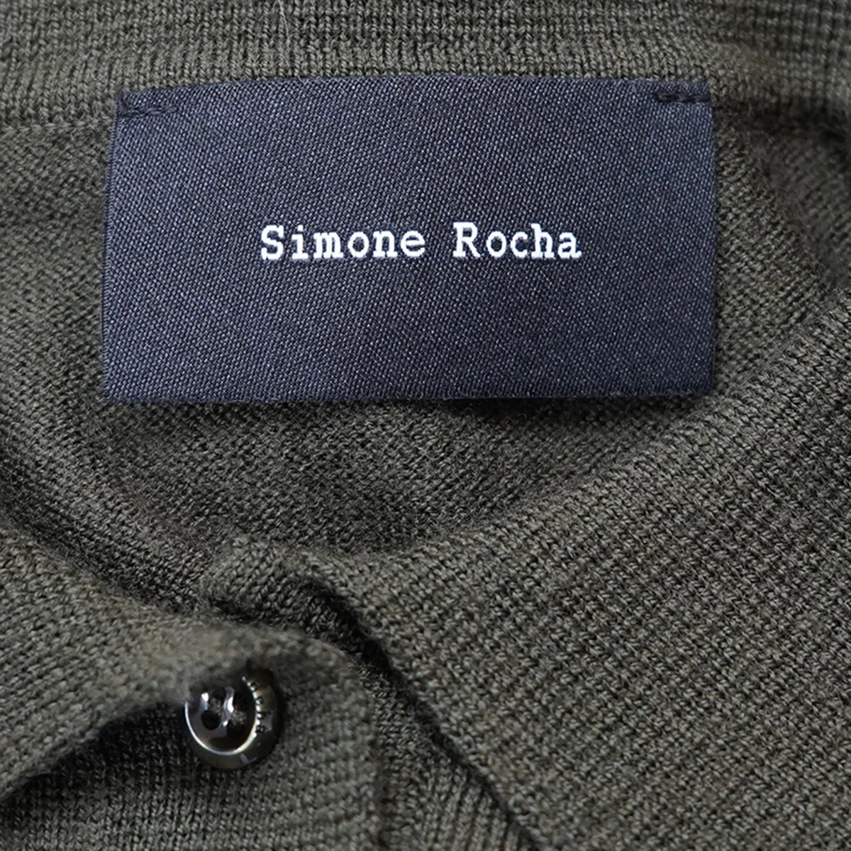 24AW Cropped Wool Polo Bib With Tiesビジュー クロップド ウール ポロ ビブ - Image 4