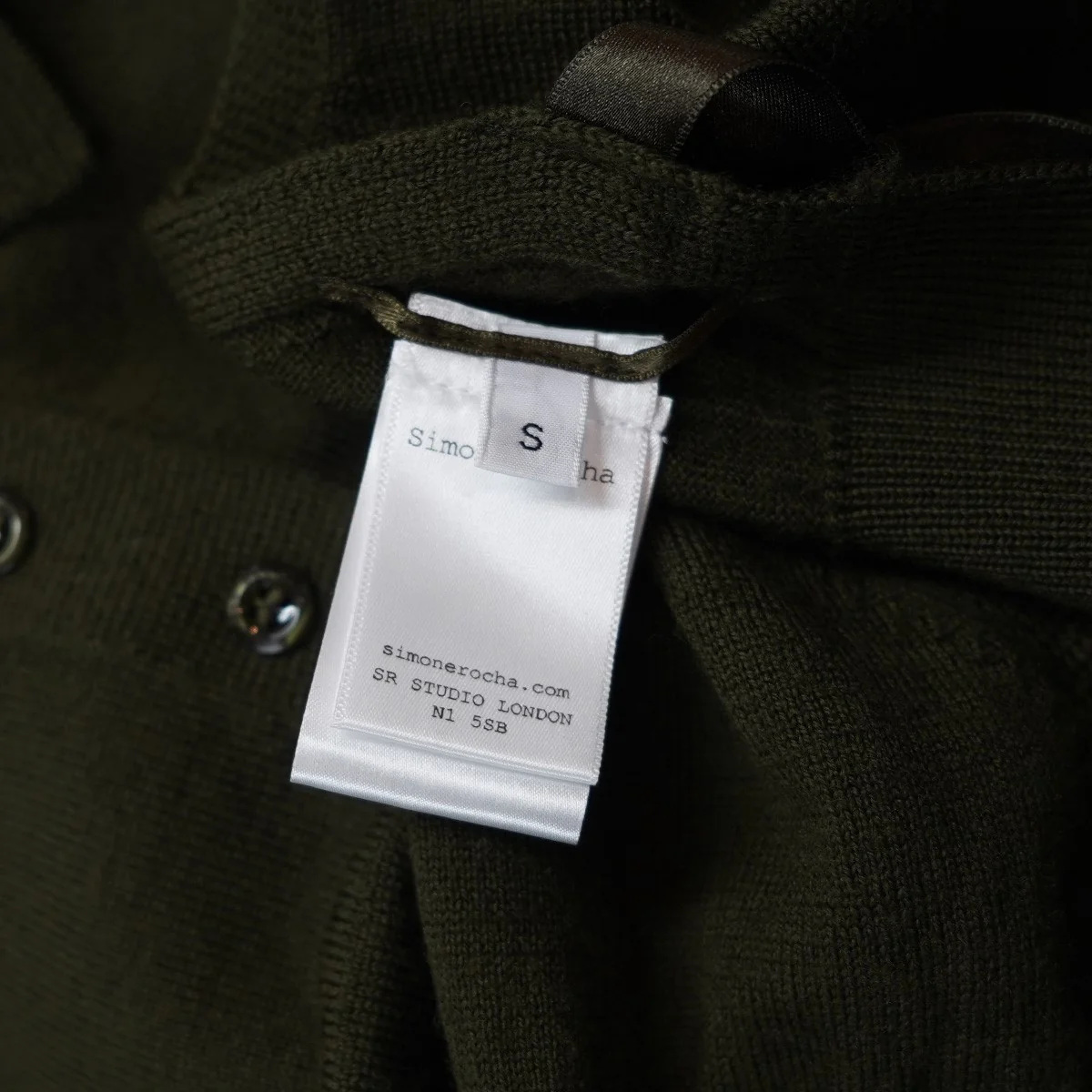 24AW Cropped Wool Polo Bib With Tiesビジュー クロップド ウール ポロ ビブ - Image 5