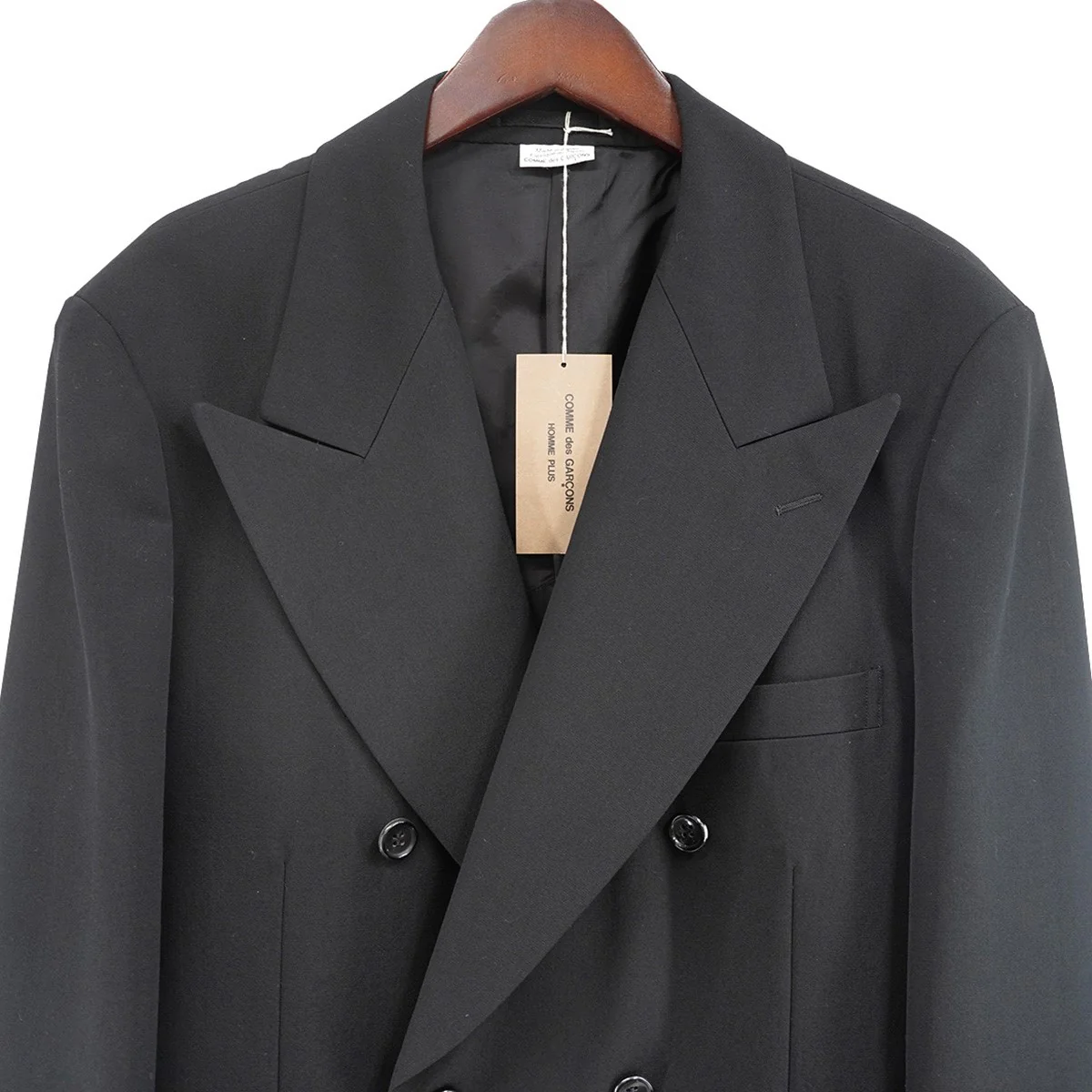 26SS Wool Gabardine Cropped Double-Breasted Jacketウールギャバジン 短丈 ショート テーラード ダブルジャケット - Image 2