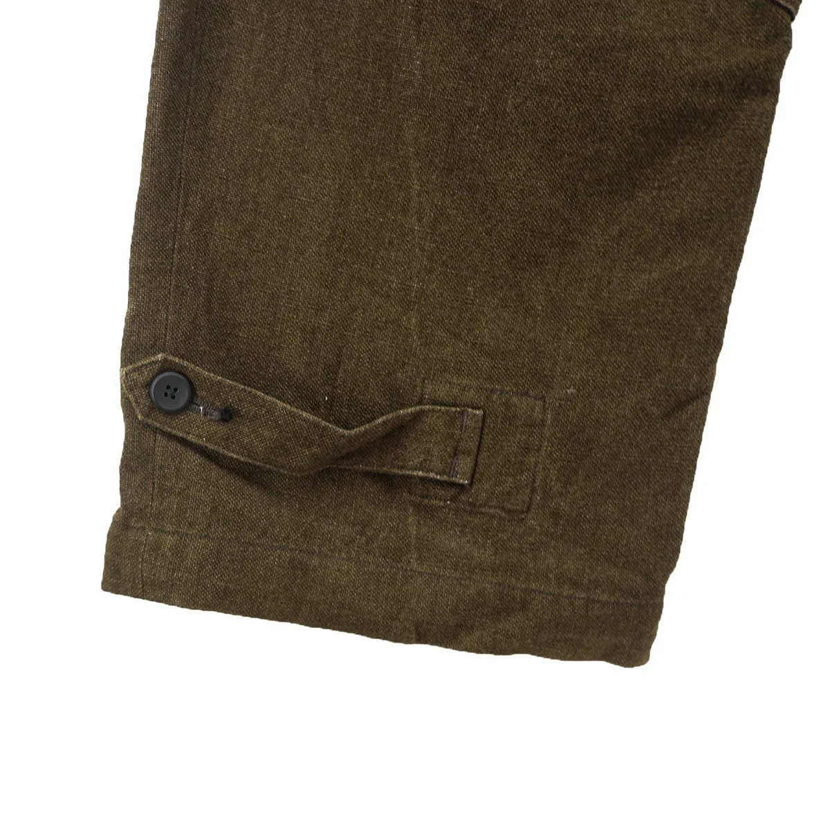 20SS TROUSERS MOTOCYCLE MK-2コットンリネン ベルト トラウザーズ モーターサイクル オーバー パンツ - Image 6
