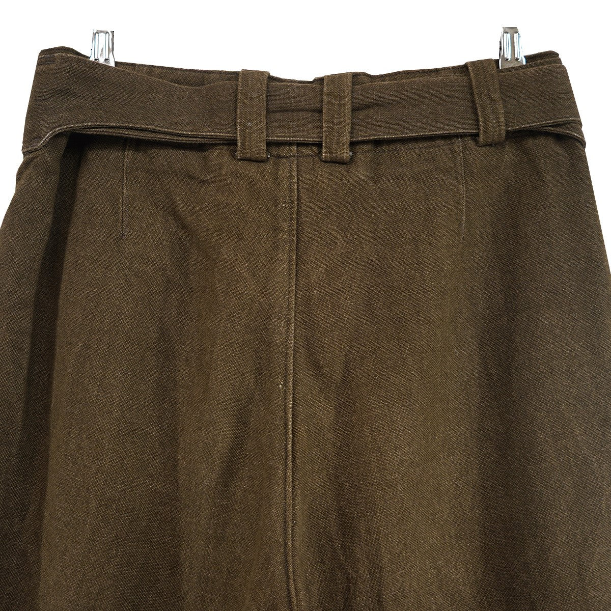 20SS TROUSERS MOTOCYCLE MK-2コットンリネン ベルト トラウザーズ モーターサイクル オーバー パンツ - Image 7