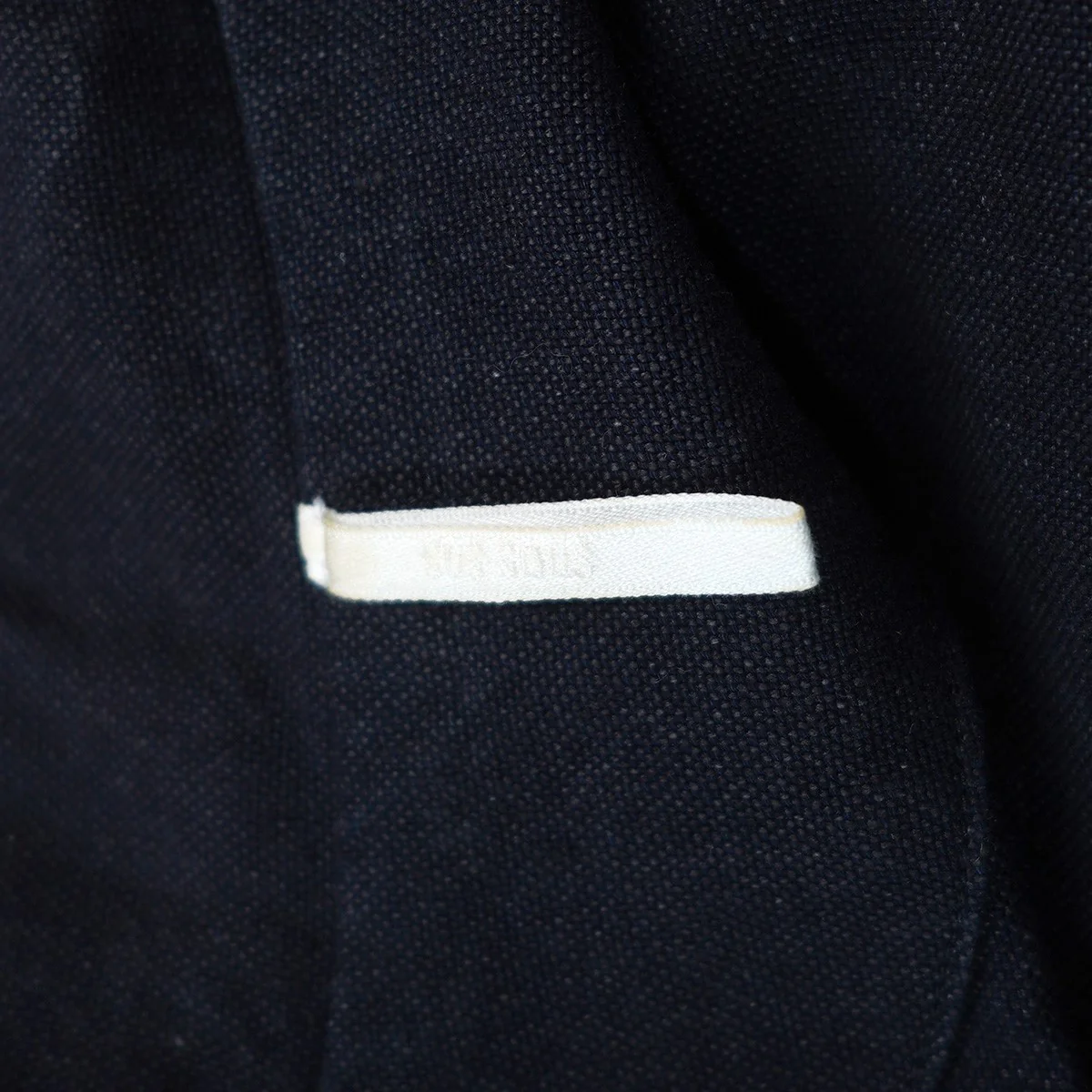 20SS Jacket, tankリネンコットン ループボタン シンチバック タンク タンカース ジャケット - Image 8