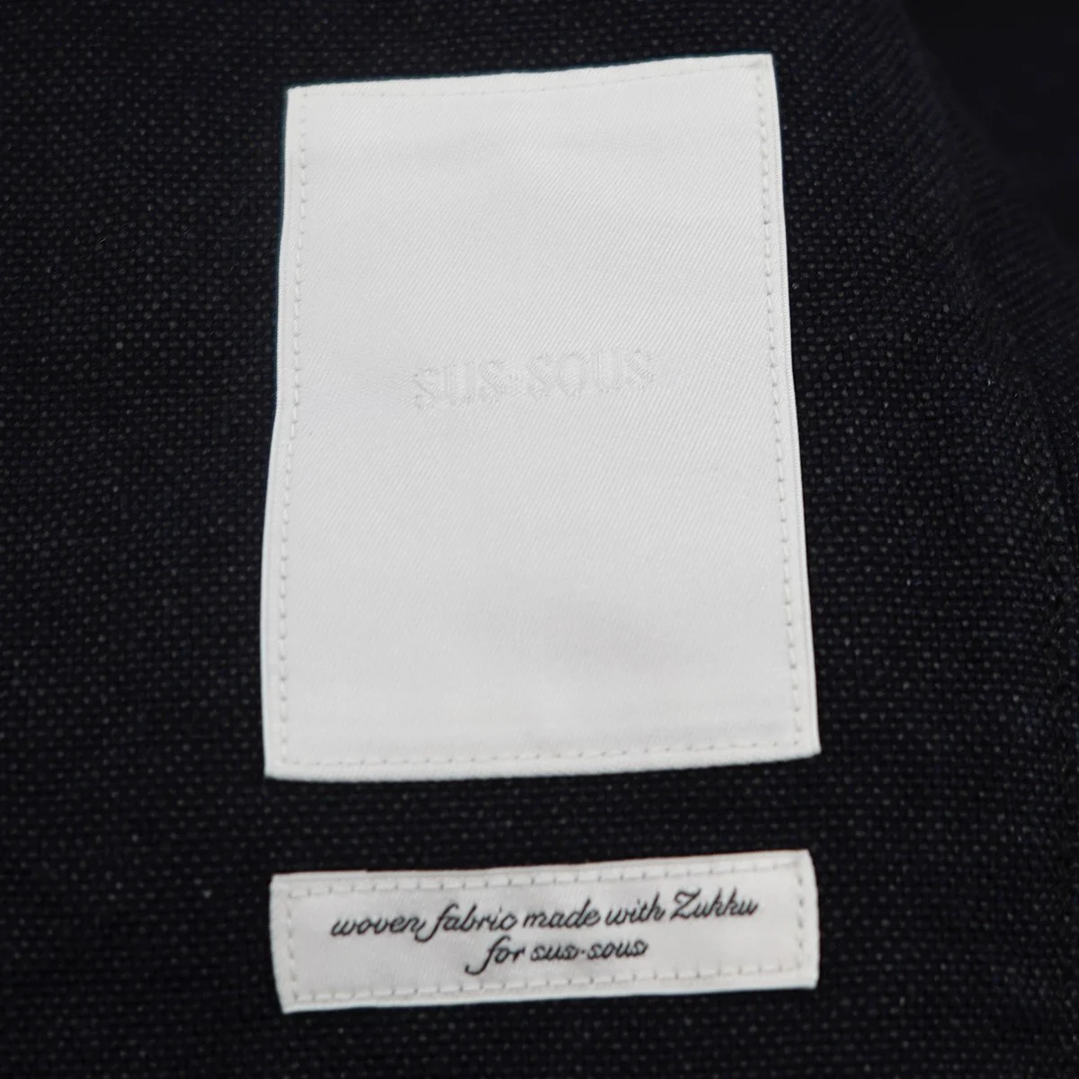 20SS Jacket, tankリネンコットン ループボタン シンチバック タンク タンカース ジャケット - Image 9