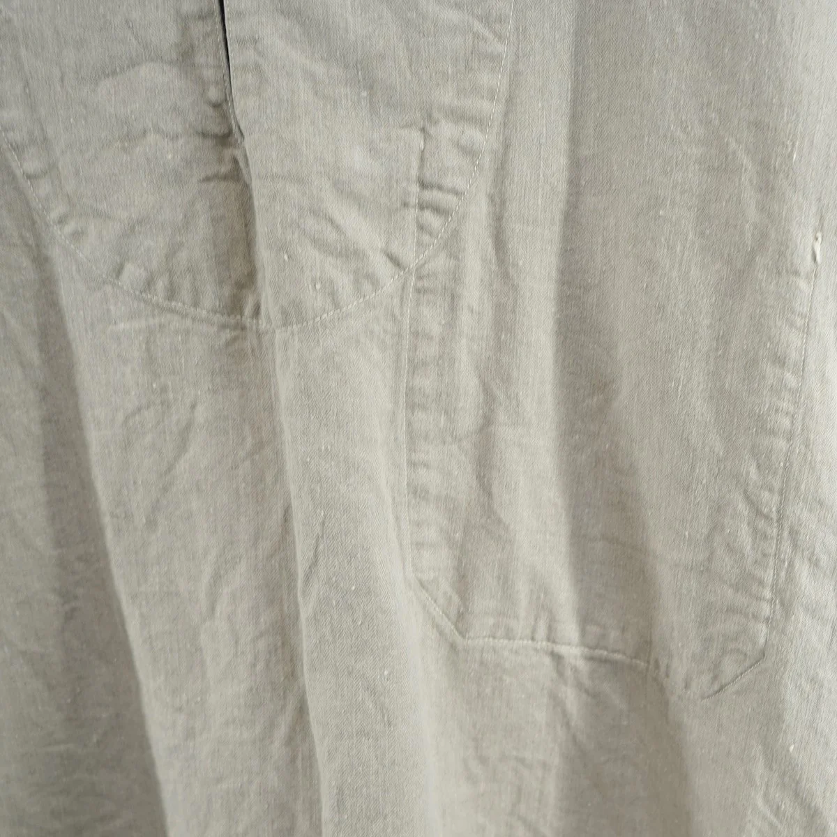 CHEMISIER ARLANCシェミジエ アルラン プルオーバー リネン シャツ - Image 4